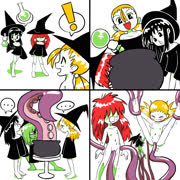 Sister witchis (witches nude tentacles comic)