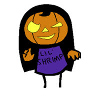 The pumk (chibi pumk girl 4chan halloween ms_paint)