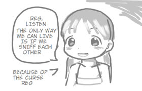 Real manga panel (made_in_abyss riko(made_in_abyss) girl cute meme manga ms_paint)