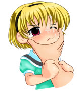 Satoko face grab cum (satoko_houjou higurashi higurashi_no_naku_koro_ni facial cum tears loli)