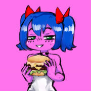 Bury borgar (bury_pink burger)