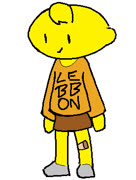 Lebbon lass (lemon lebbon girl cute doodle ms_paint)