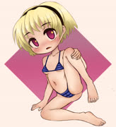 Satokokini (higurashi_no_naku_koro_ni satoko_houjou feet ass blush)