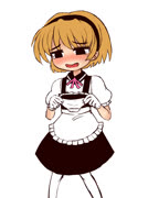Satokopantmaid (maid satoko_houjou higurashi_no_naku_koro_ni panties blush)