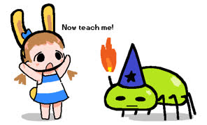 Wow spider! (prank girl cute spider cool wow doodle 4chan /v/ game concept bunny_ears ms_paint)