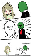 Strange question (4chan /a/ cute girl anonymous anon run sperg ms_paint anime)
