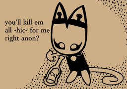 Kill em all (genocide_cat voihon voifont cat girl beer)