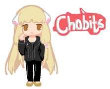 Chiised lightning a (chii chobits robot girl cute grease mashup drawgame ms_paint)