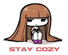 Classy griller (girl cute classyegril cozy long_hair sit chibi ms_paint)