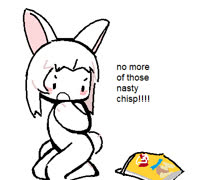 Bnuy (bune chips potato cute girl ms_paint)