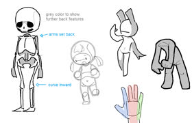 Skelestudy (doodle study studies random ms_paint)