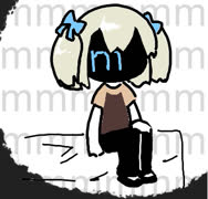 Bury m (bury m meme glitch cool cute girl 4chan [s4s])