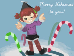 Merry keksmas [s4s]! (keksandra christmas 4chan meme [s4s] sketchbook elf kek topkek)