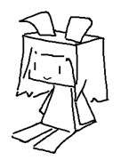 Block buny (block doodle bune ms_paint)