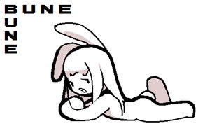 Time to lay (bune lay cute girl ms_paint)