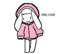 Hoodiebani (bune cute girl hoodie cozy ms_paint)