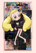 Hanamuy4 (makihatayama_hana glitch pudding senor_rico no_panties pussy girl ojamajo_doremi toes feet bottomless invader_zim gir)
