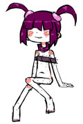 Kaijutan (girl kaijuu monsuko feet freckles blush bottomless)