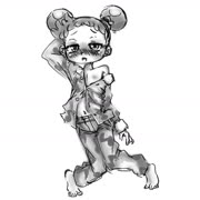 Doremi slel (doremi_harukaze ojamajo_doremi pajamas)