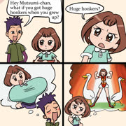 Honkers (comic kudo_mutsumi oppai_loli hasebe_takeshi_)