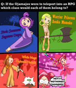 Ojamajo rpg (ojamajo_doremi comic hazuki_fujiwara doremi_harukaze onpu_segawa momoko_asuka)