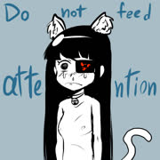Stupid fucking cat (mirai senran_kagura nude loli)
