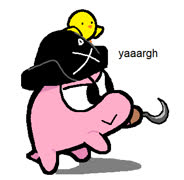 Yop yargh (pirate cute animal creature yop meme 4chan [s4s] ms_paint doodle)