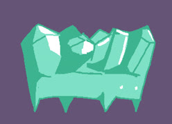 Crystaldog (spikedog crystal meme 4chan [s4s] animal creature rock ms_paint)