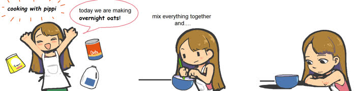 Cooking with pippi comic (girl cute comic cooking pippi ms_paint)