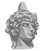 Head study' (study studies head classical statue ms_paint)
