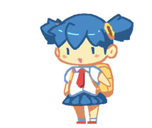 Coropata sway (coropata animated girl doodle ms_paint himawari)