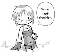 Chubby riko (made_in_abyss riko(made_in_abyss) cute girl monochrome chubby request ms_paint)