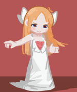 Hakina (hakase nichijou mina_tepes vampire fusion crossover drawgame sketchbook cute girl)