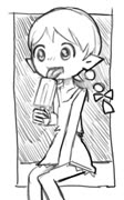 Frrfgfg (popsicle girl sitting eating)