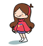 Maybe mable (mabel gravity_falls disney cartoon girl cute imouto ms_paint)
