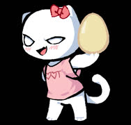 Moot's egg new (4chan moot mootcat cat animal cute girl ms_paint meme)