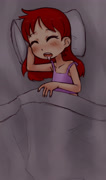 Elsleeper (bed sleeping laying lulula girl cute)