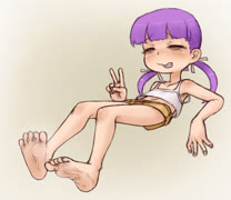 Cavafeet (cavallucci feet laying blush toes soles)