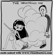 The industrious one (naked_apron loli)