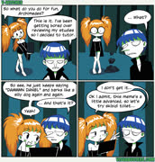 First fun lesson (v-witches comic wizard witch dee_wittleback archimedes_godfar)