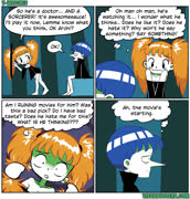Movie break (v-witches comic wizard witch dee_wittleback archimedes_godfar)