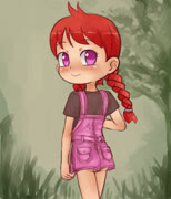 Woodswalk (lulula outside ass blush girl)