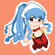 Ika shantae (ikamusume shantae costume girl cute blush sketchbook)