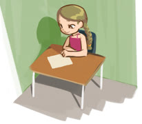Smol forest10 (image cute girl school wip scene sketchbook)