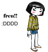 Print girl (image girl cute texture fashion sketchbook)