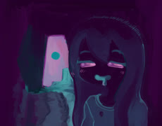 Lava lamp (girl scenery abstract)