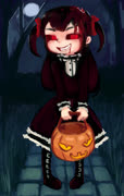 Trick or treater (ghost halloween)