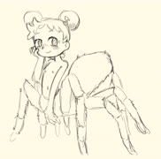 Spideremi (ojamajo_doremi spider doremi_harukaze arachnid nude)