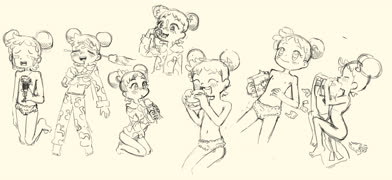 Doremidoodles2 (doremi_harukaze nude masturbation ice_cream sleep_molestation pajamas cum burger handjob sketch dakimakura scud_the_disposable_assassin)