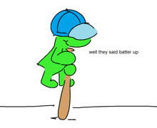 MOP at bat (image funny mop [s4s] ms_paint)